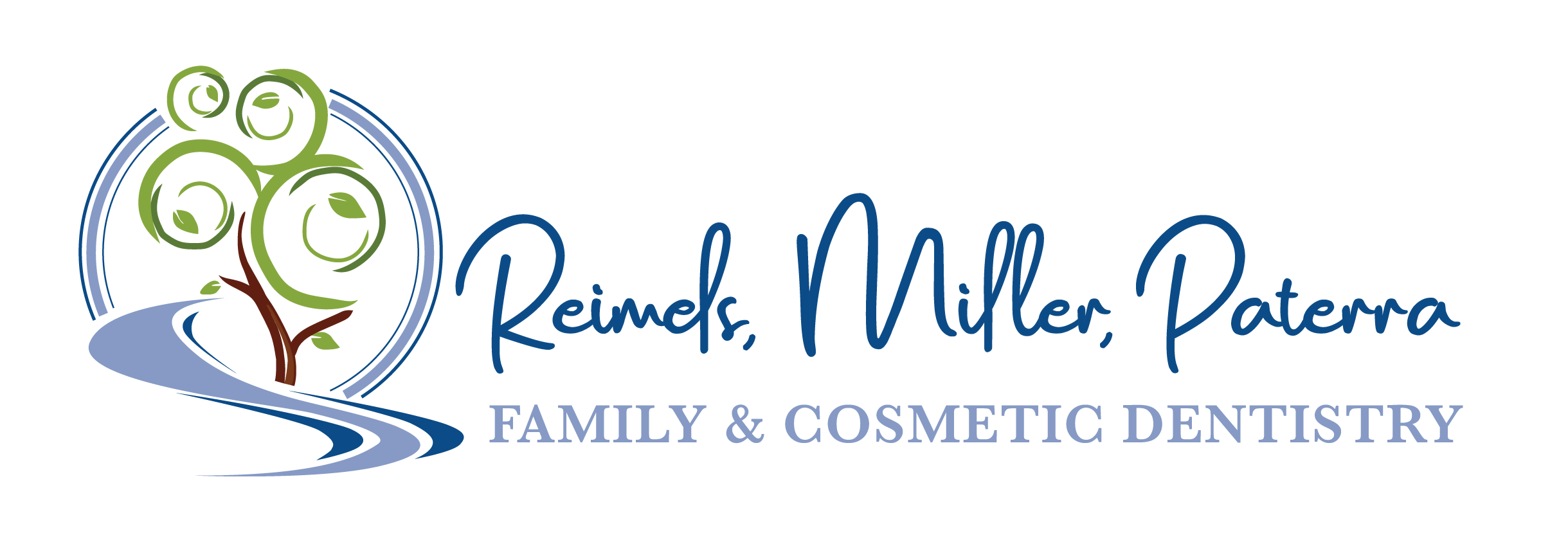 Reimels, Miller and Paterra Family and Cosmetic Dentistry logo