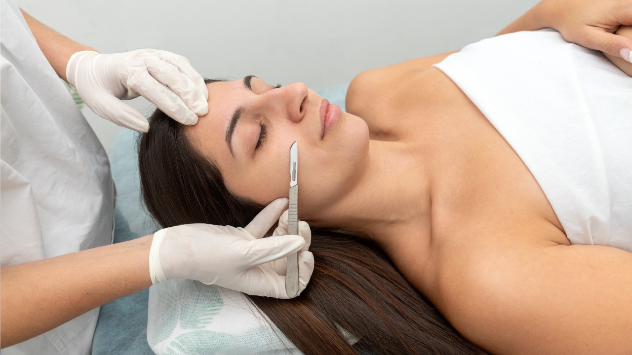 Dermaplaning Facial Service