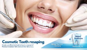 cosmetic teeth reshaping with united healthcare