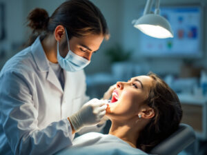 oral cancer screening dentist