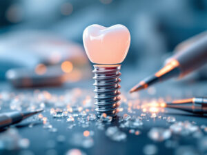 implant + crown restoration