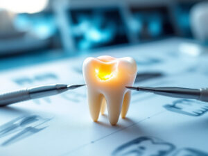 repair broken filling dentist